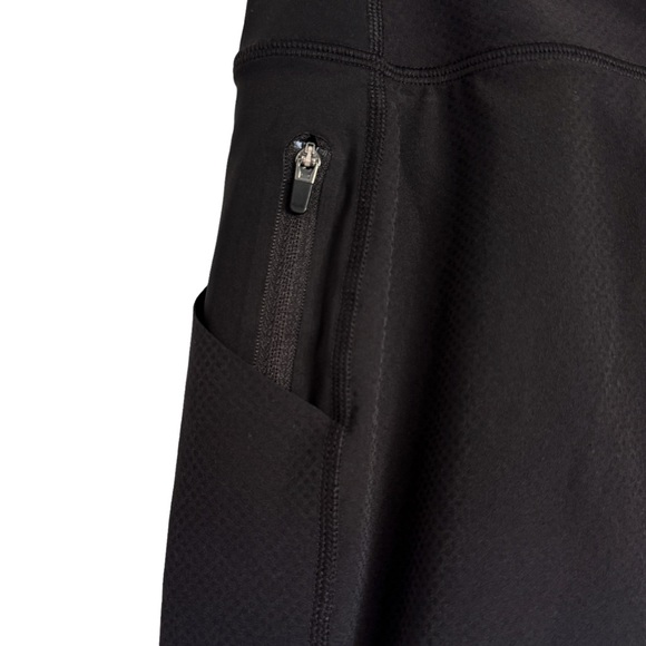 Athleta Action Skort in Dobby 14.5" Black Small 567043 Built In Shorts Pockets - Picture 4 of 10